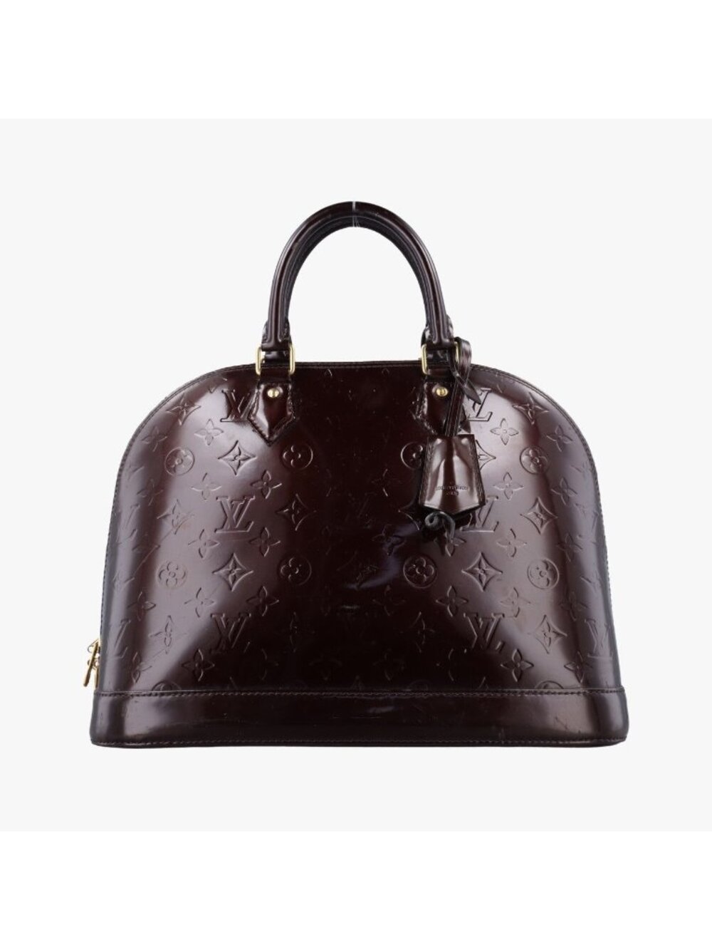 Louis Vuitton Alma PM Rouge Fauvist Vernis Handbag